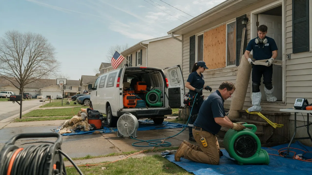 Water Damage Restoration in Utica, MO near me